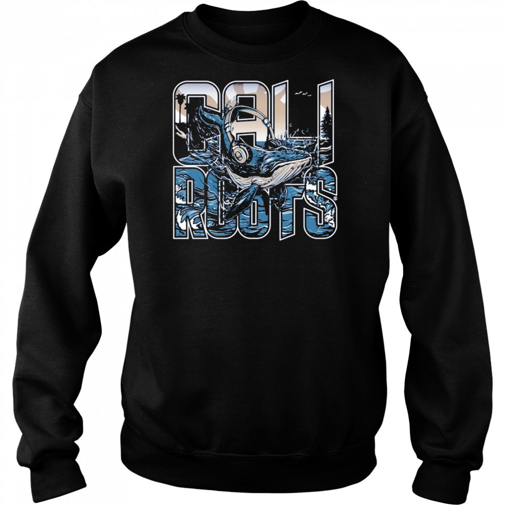 California Roots Whalephones T-shirt Sweatshirt