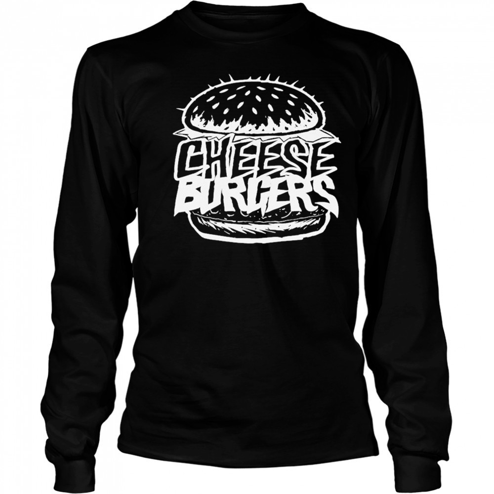 Cheeseburgers Metal T-shirt Long Sleeved
