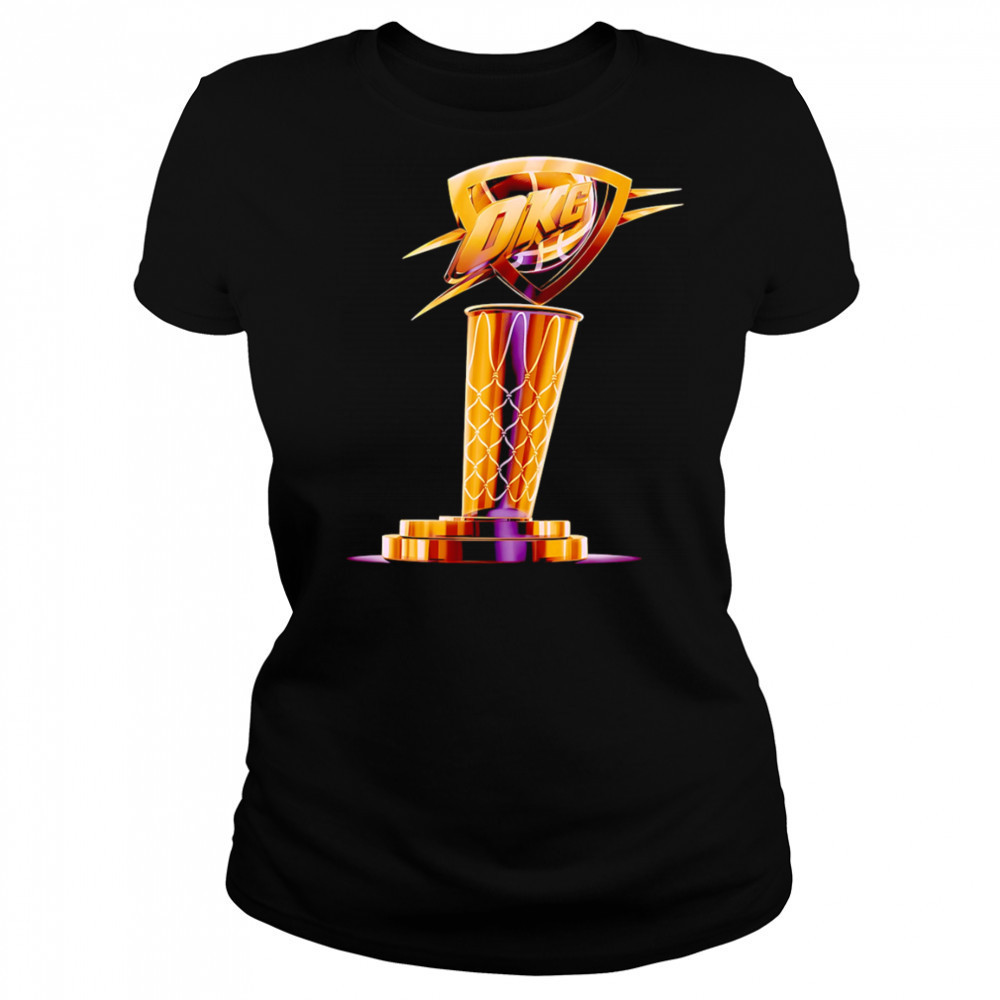 Cup Oklahoma City Thunder NBA champions Playoffs 2025 shirt Women's T-shirt