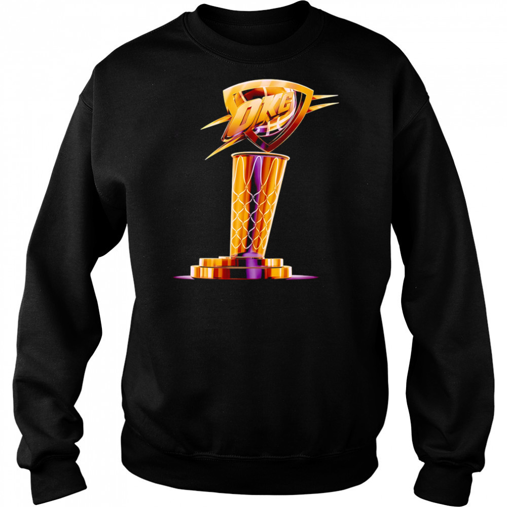 Cup Oklahoma City Thunder NBA champions Playoffs 2025 shirt Sweatshirt