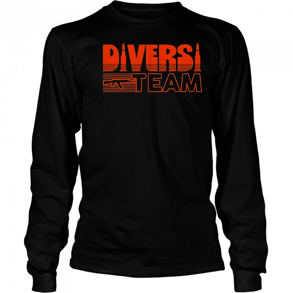Diversity Hires Diversi-Team T-Shirt Long Sleeved