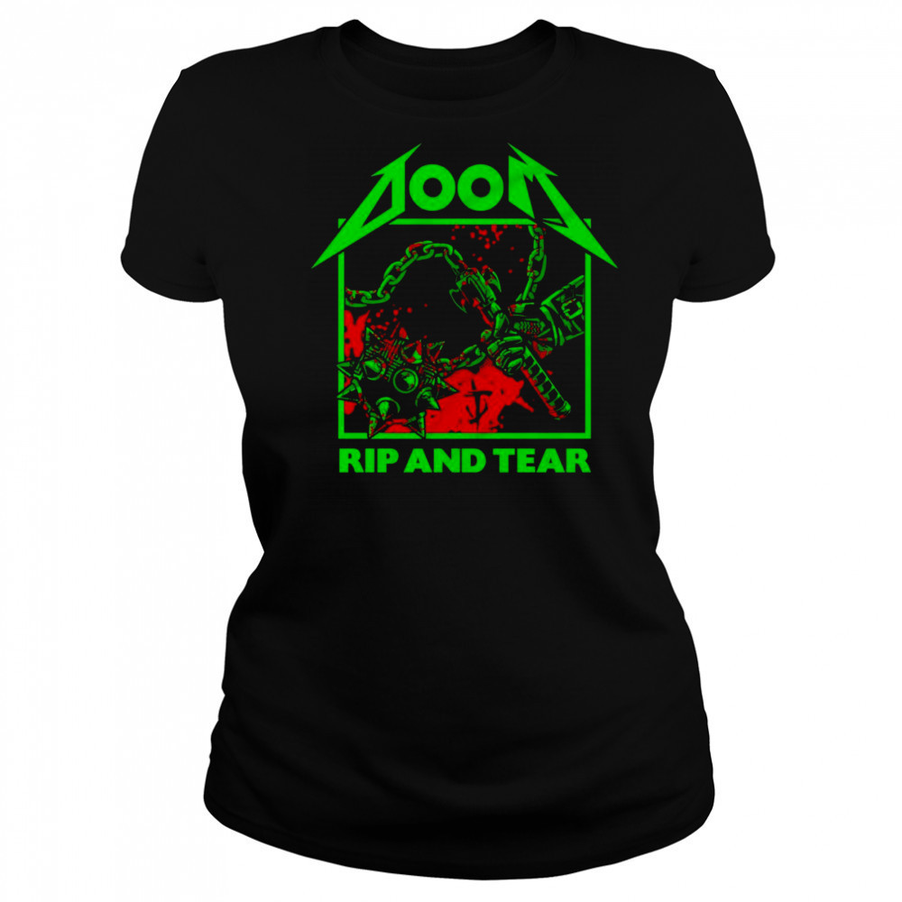 Doom rip and tear slay em all shirt Women's T-shirt