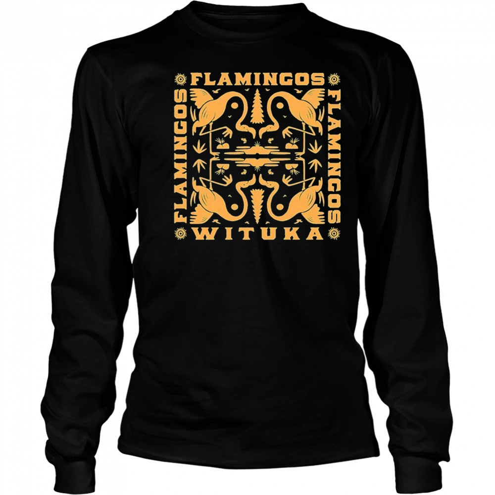 Flamingos Wituka T-shirt Long Sleeved