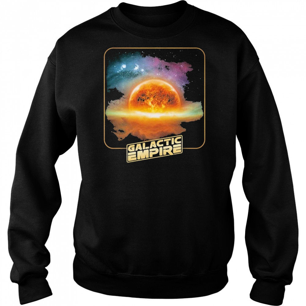 Galactic Empire Space Album T-shirt Sweatshirt
