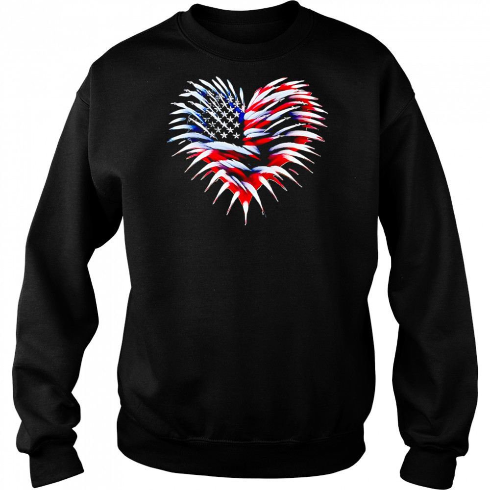Heart hedgehog shirt Sweatshirt