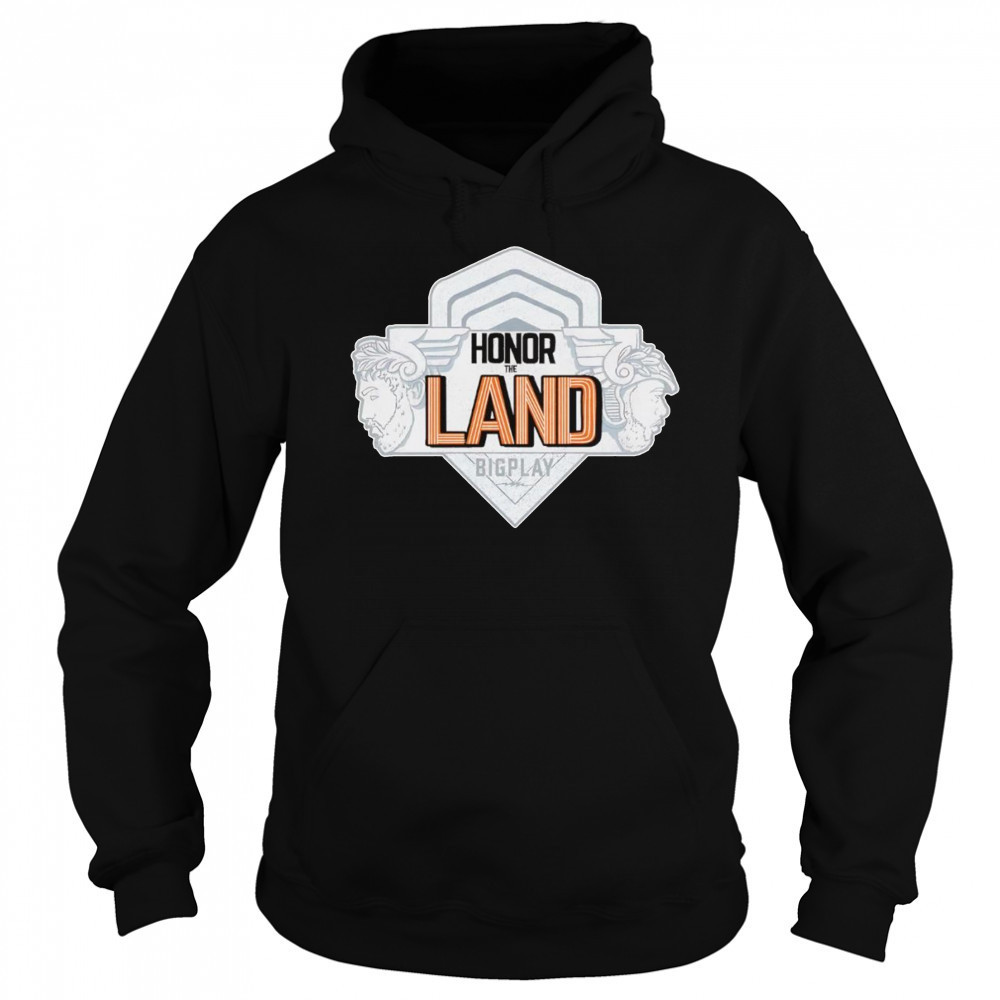 Honor the land Cleveland Guardians shirt Hoodie