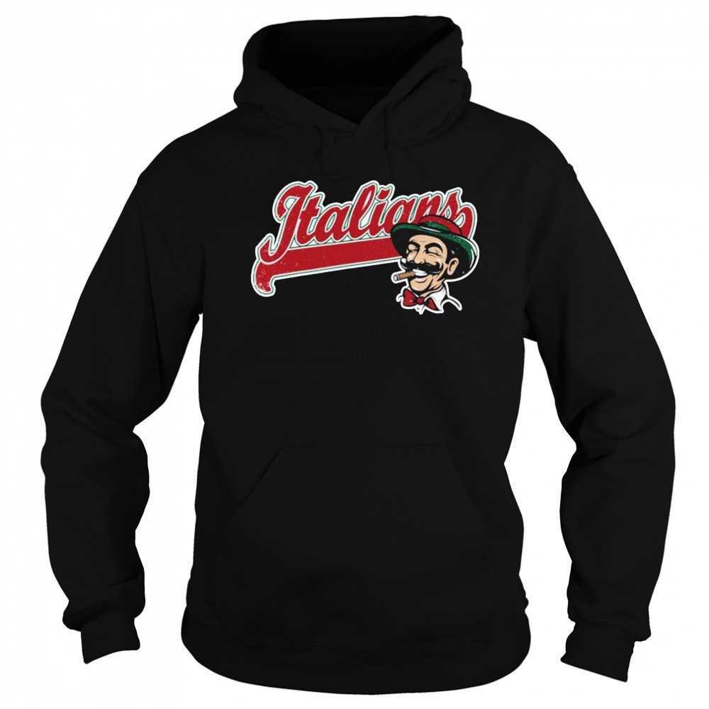 Italians Cigarettes Baseball T-shirt Hoodie