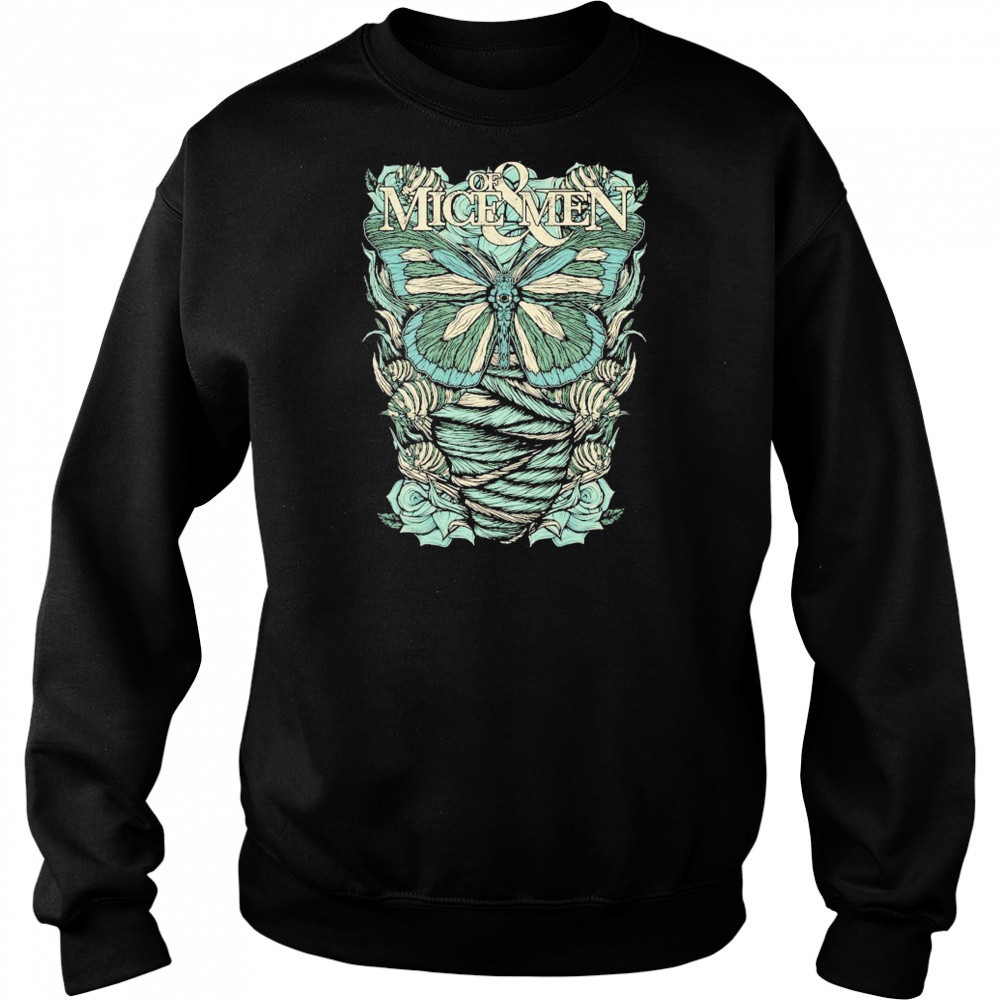 Of Mice & Men Butterfly T-shirt Sweatshirt