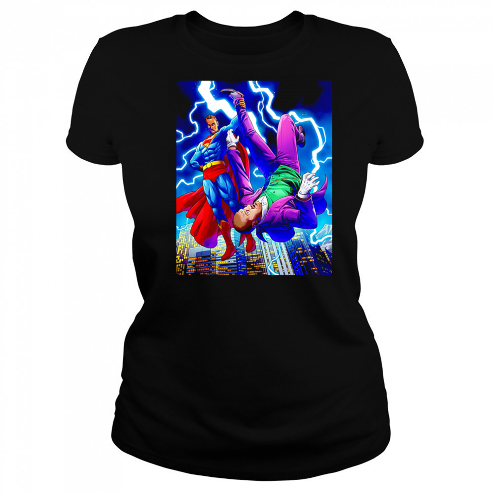 Oklahoma City Thunder Win Denver Nuggets To Western Conference Finals NBA 2025 Super Shai Vs The Joker shirt Women's T-shirt