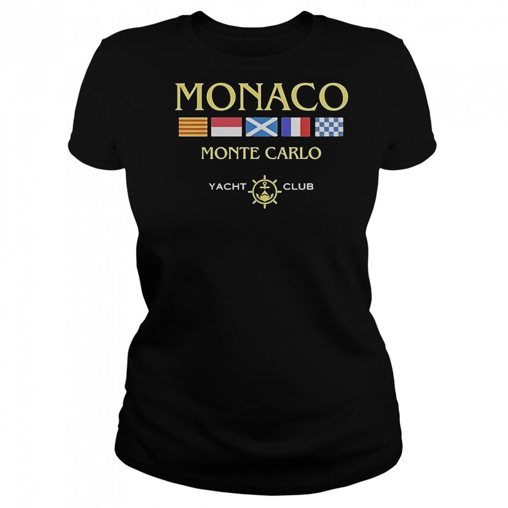 Organic Starboy Monaco Yacht Club Flags T-Shirt Women's T-shirt