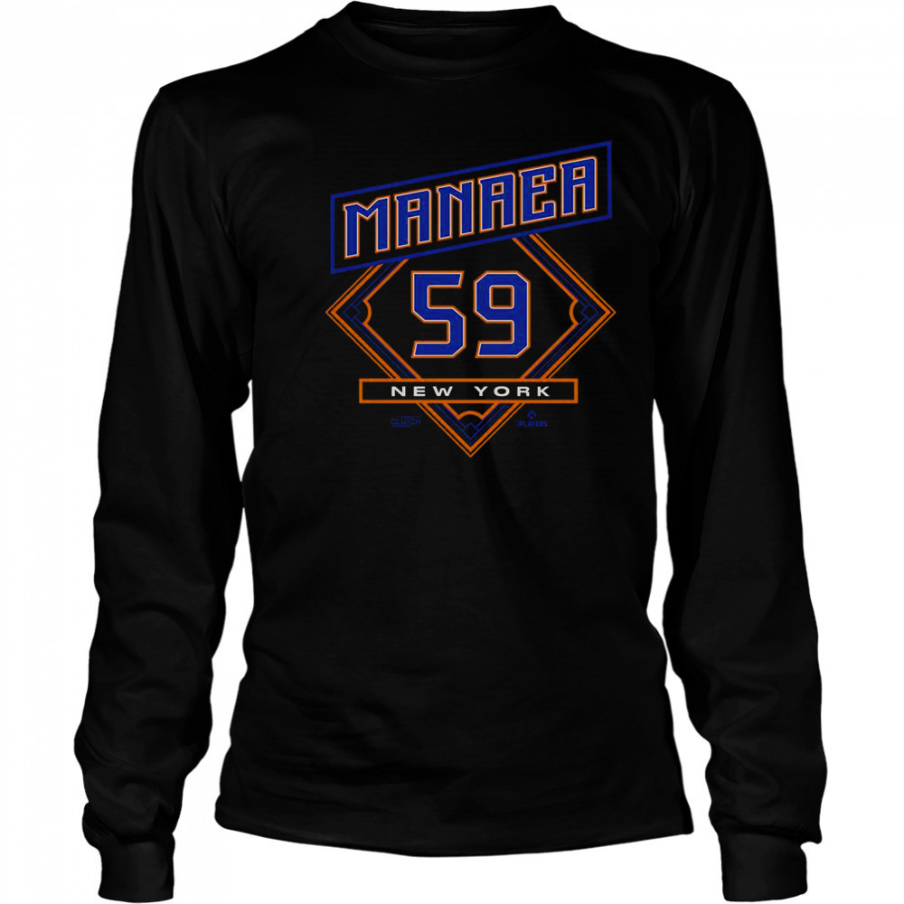 Sean Manaea 59 MLBPA New York T-Shirt Long Sleeved