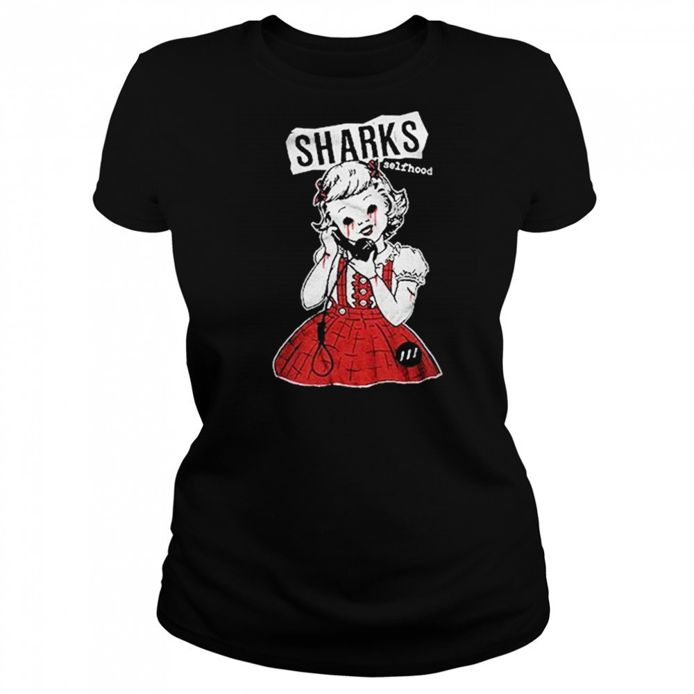 Sharks Selfhood Hang Up T-shirt Women's T-shirt