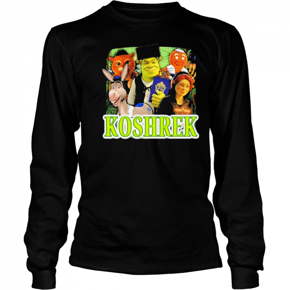 Shrek Koshrek Kosher T-shirt Long Sleeved