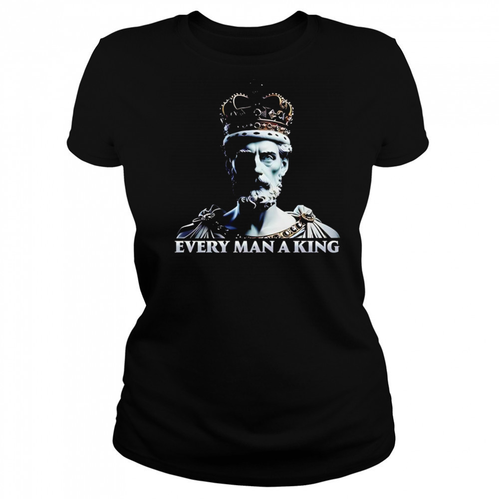 Stew Peters Huey Long Every Man A King shirt Women's T-shirt
