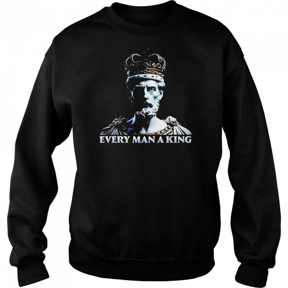 Stew Peters Huey Long Every Man A King shirt Sweatshirt