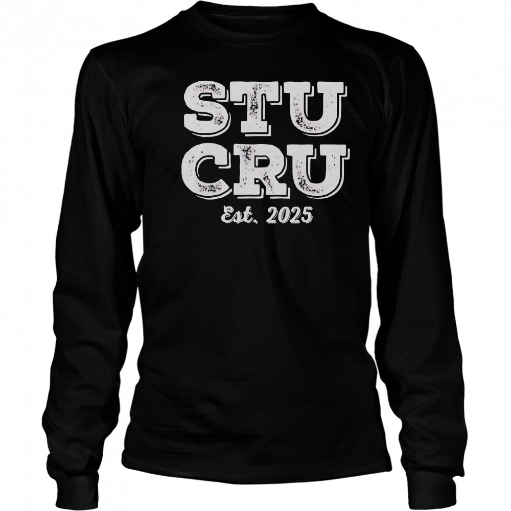 STU CRU Est 2025 T-Shirt Long Sleeved