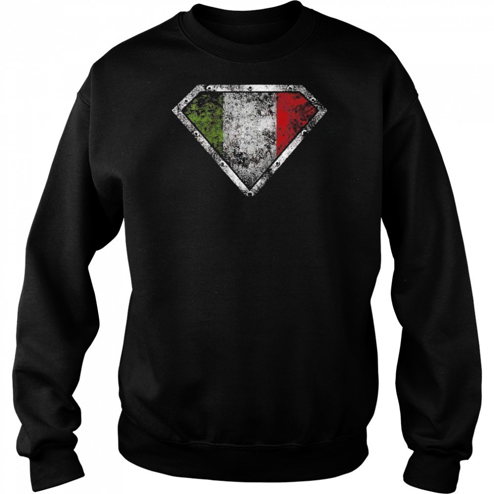 Super Italian Shield T-shirt Sweatshirt