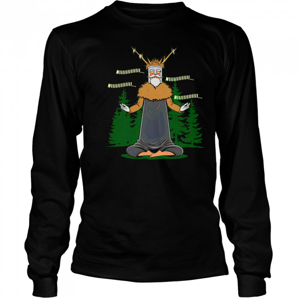 The Knight Who Practices Yoga Long Sleeved