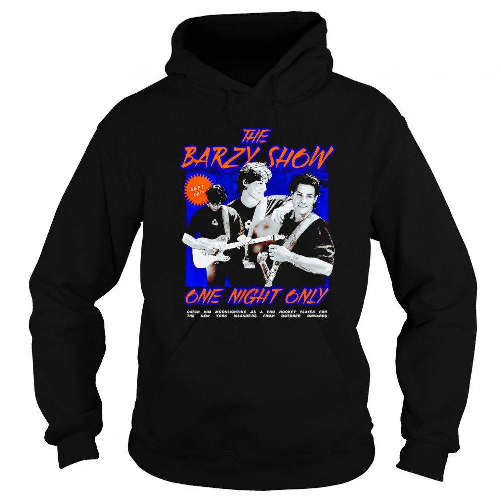 The mathew barzal show one night only shirt Hoodie