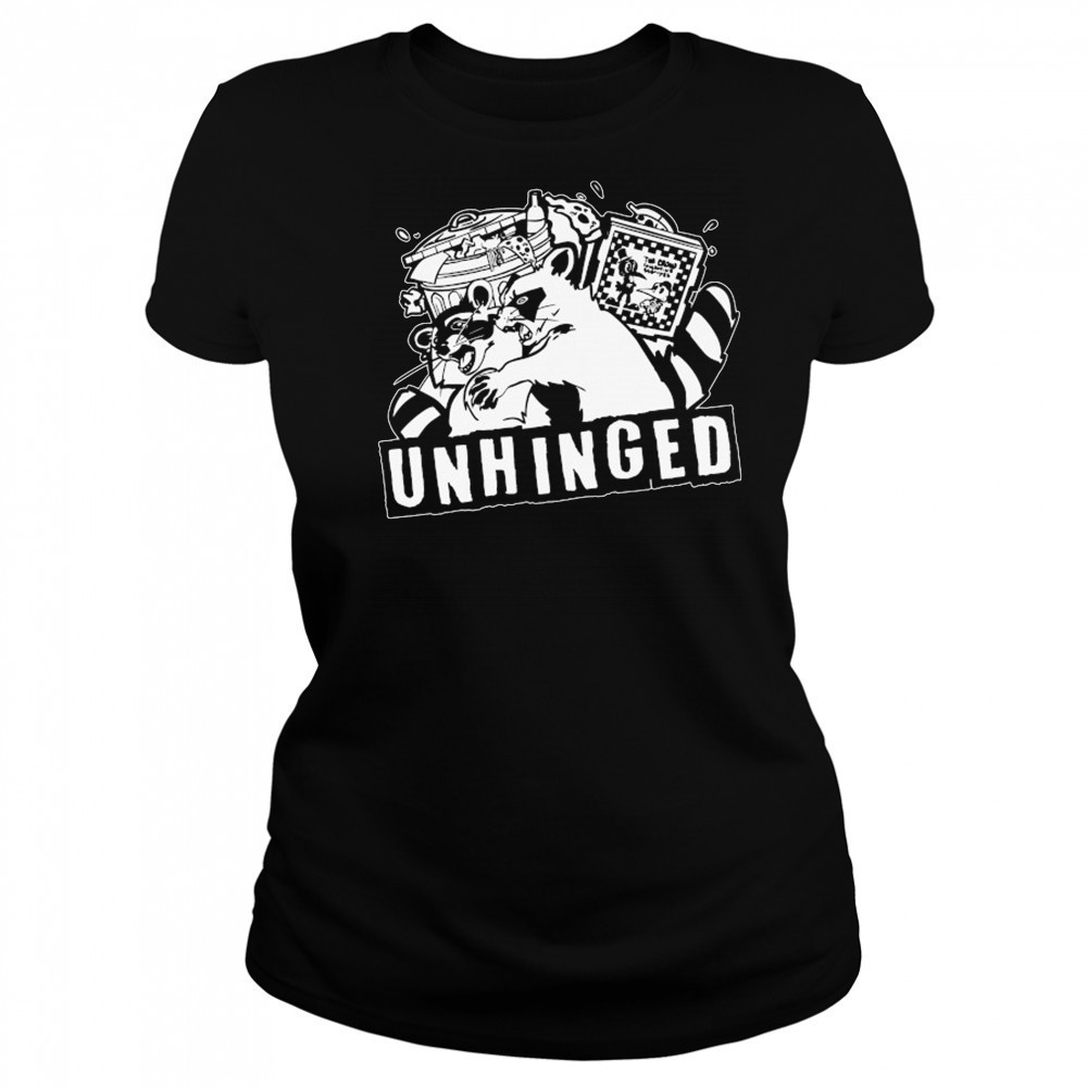 Unhinged Raccoons T-shirt Women's T-shirt