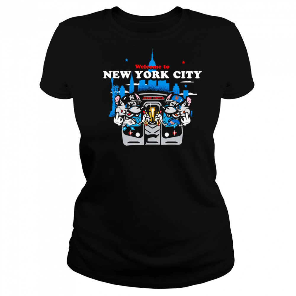 Welcome To New York City Yankee Stadium shirt Women's T-shirt