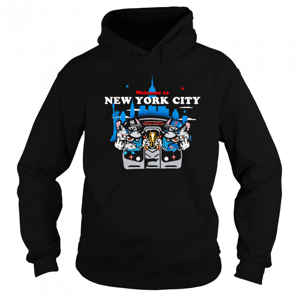 Welcome To New York City Yankee Stadium shirt Hoodie