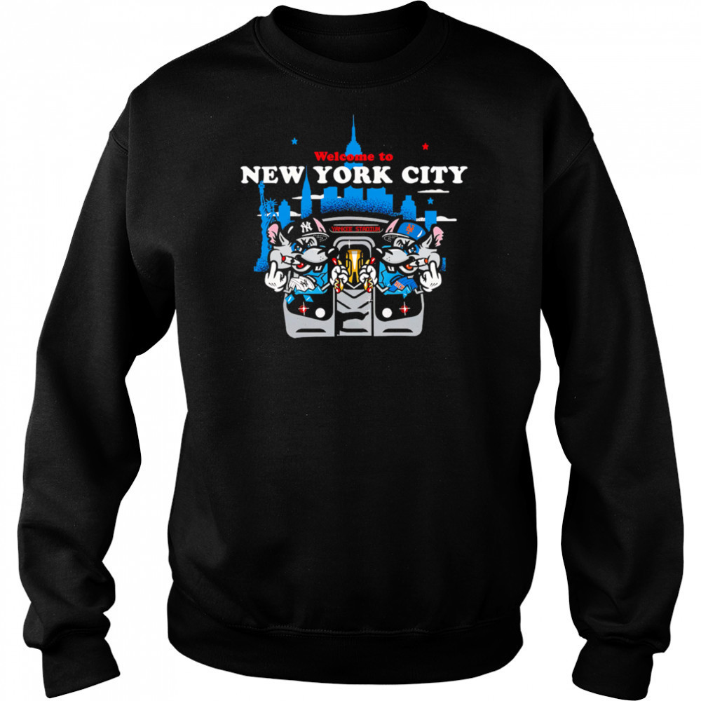Welcome To New York City Yankee Stadium shirt Sweatshirt