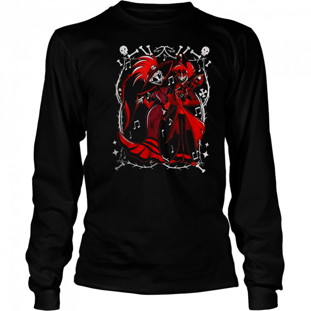 Alastor and Rosie ace in the hole shirt Long Sleeved
