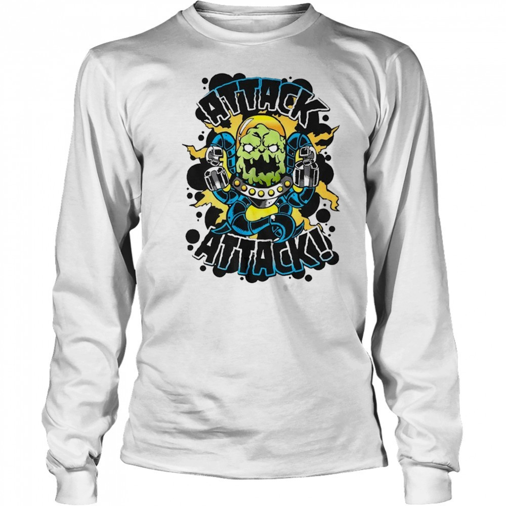 Attack Attack Invader T-shirt Long Sleeved