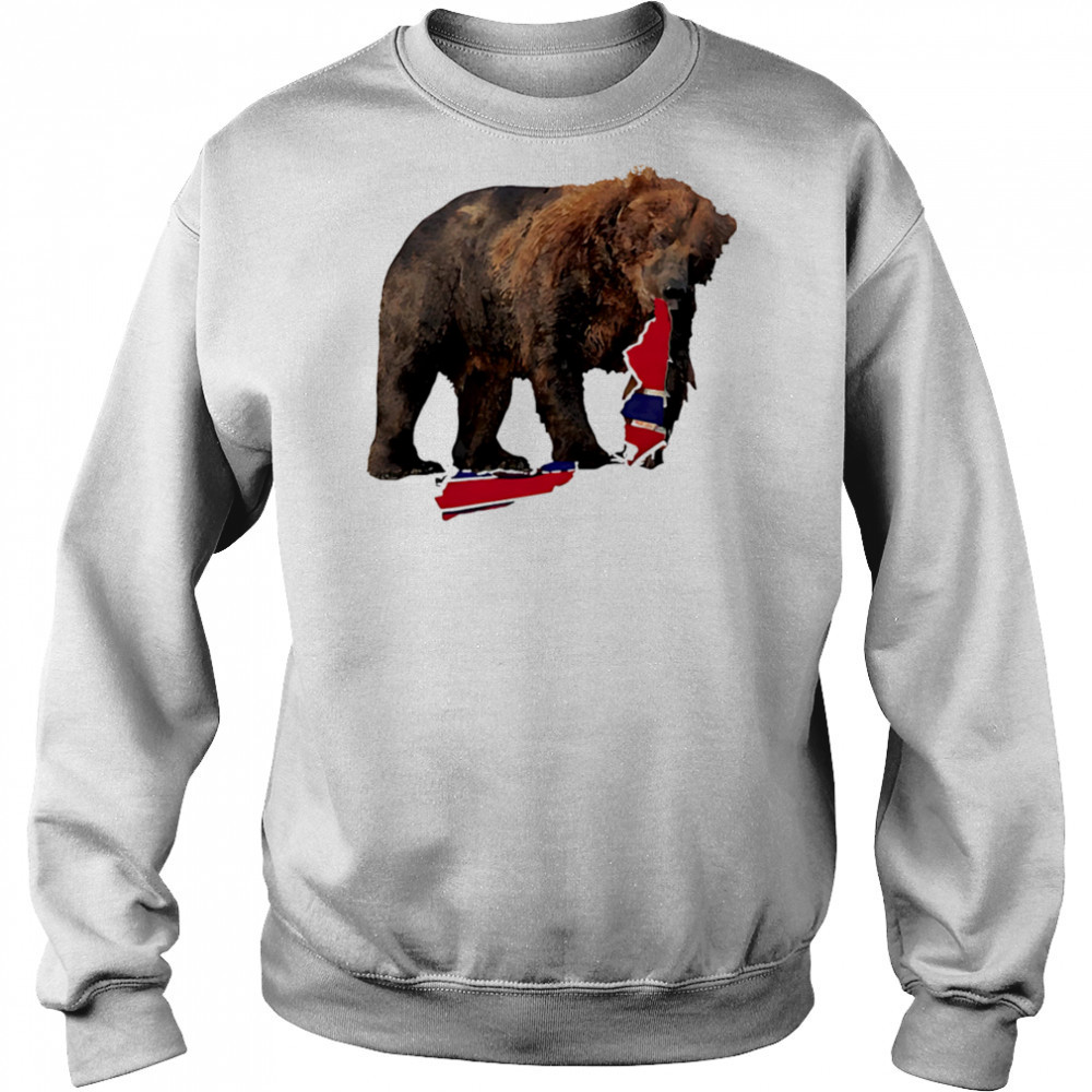Awesome Bear Bruin Hockey Boston shirt Sweatshirt