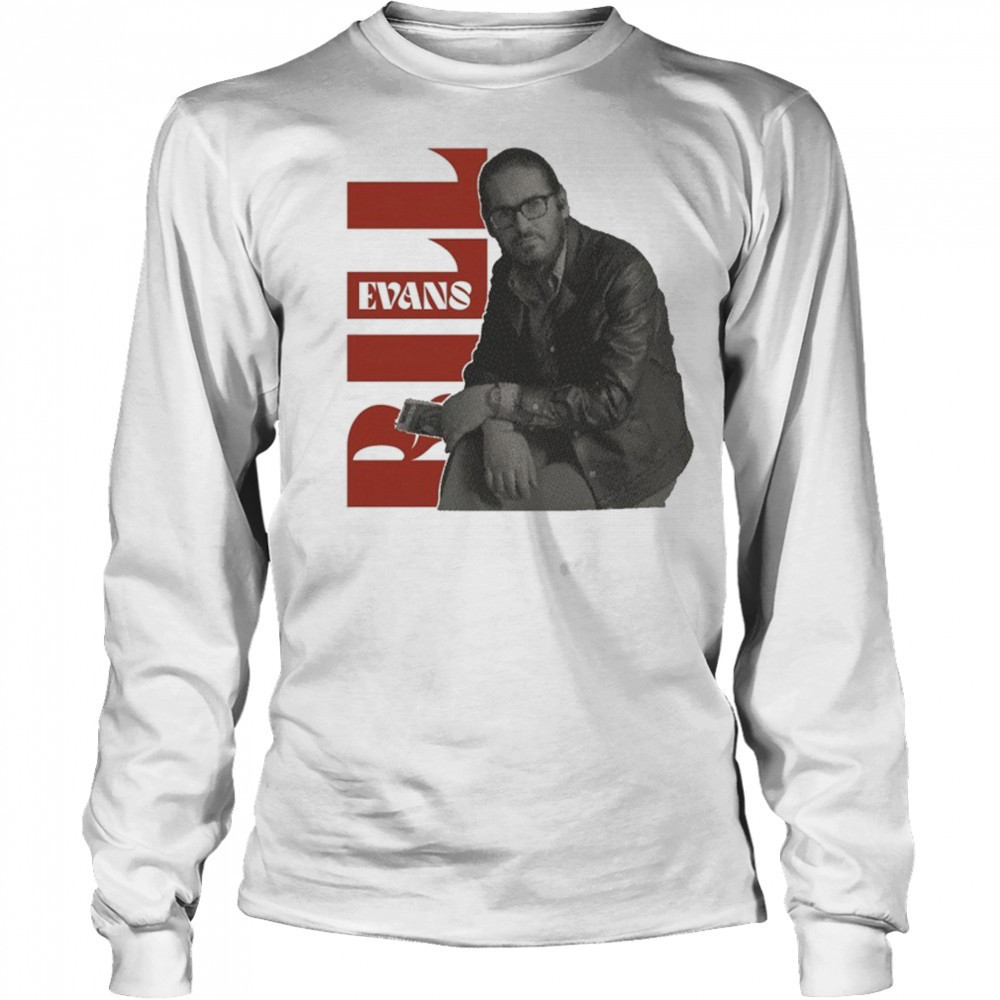 Bill Evans Portrait T-Shirt Long Sleeved