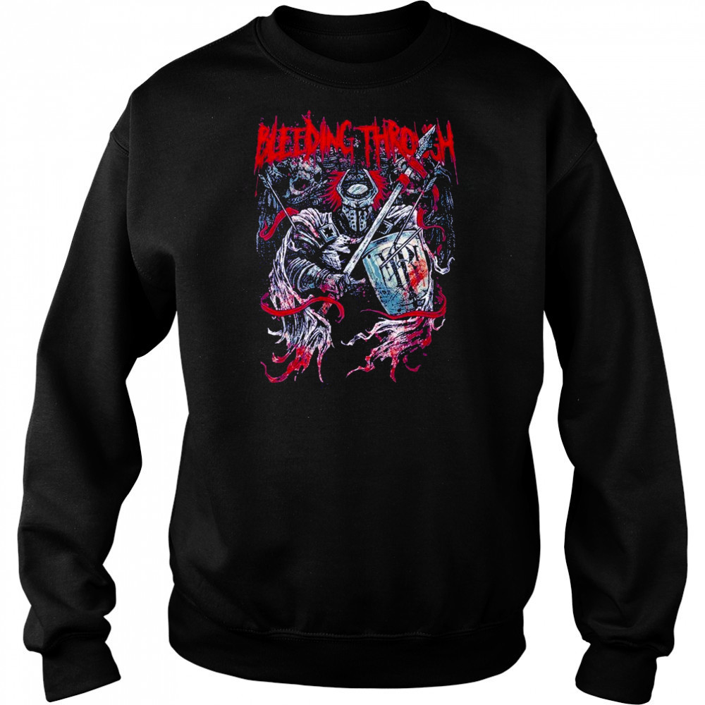Bleeding Through Warrior T-shirt Sweatshirt