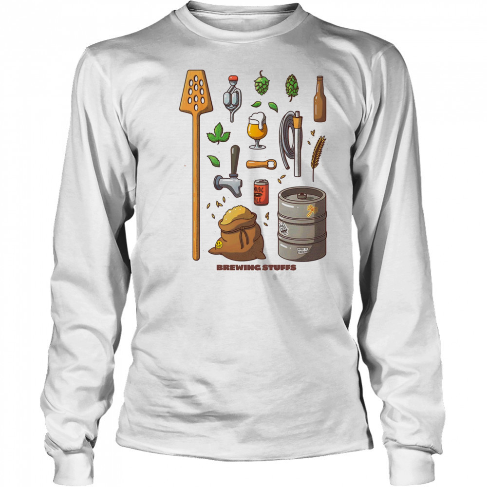 Brewing stuffs shirt Long Sleeved