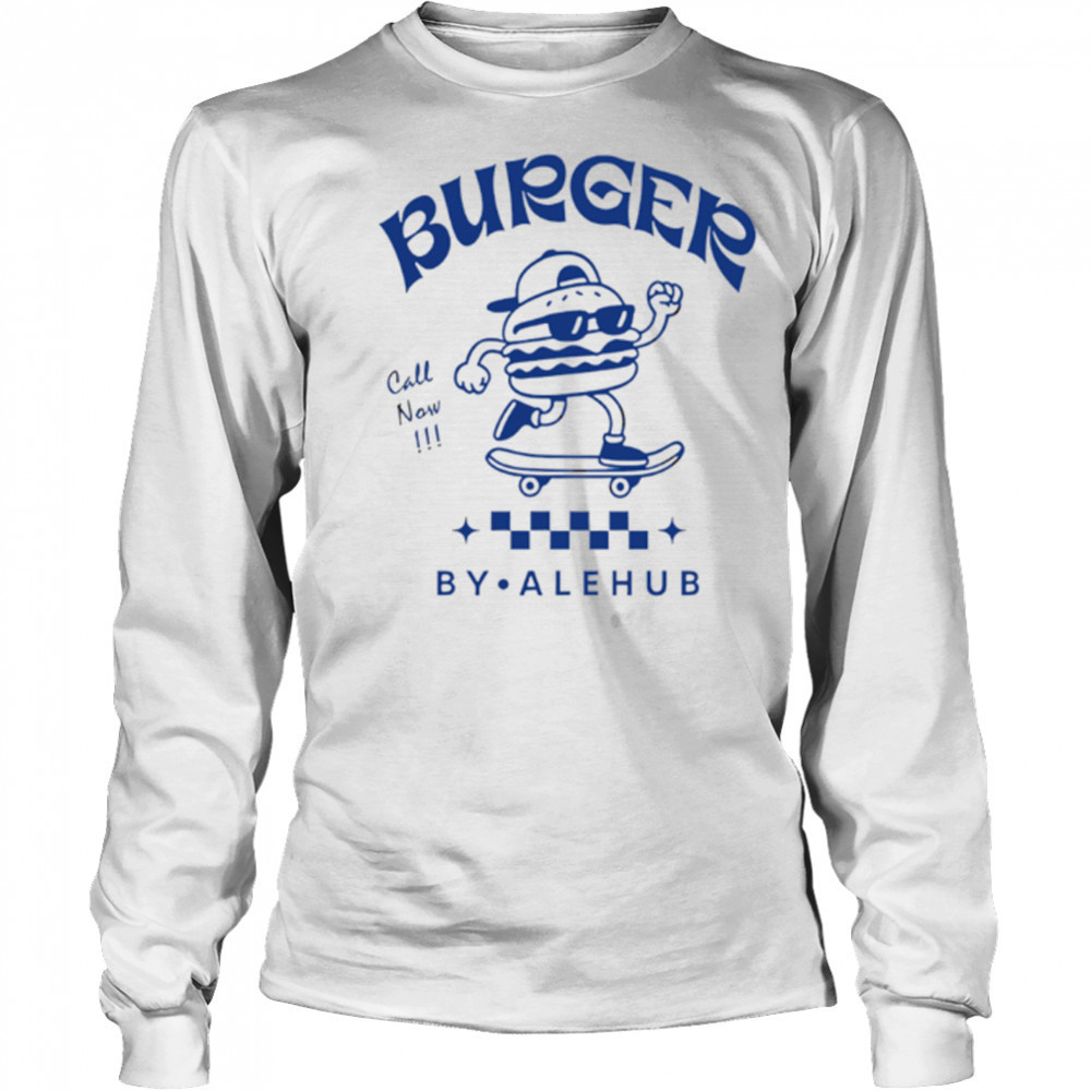 Burgers Call New By Alehub Sandwiches roller skating shirt Long Sleeved