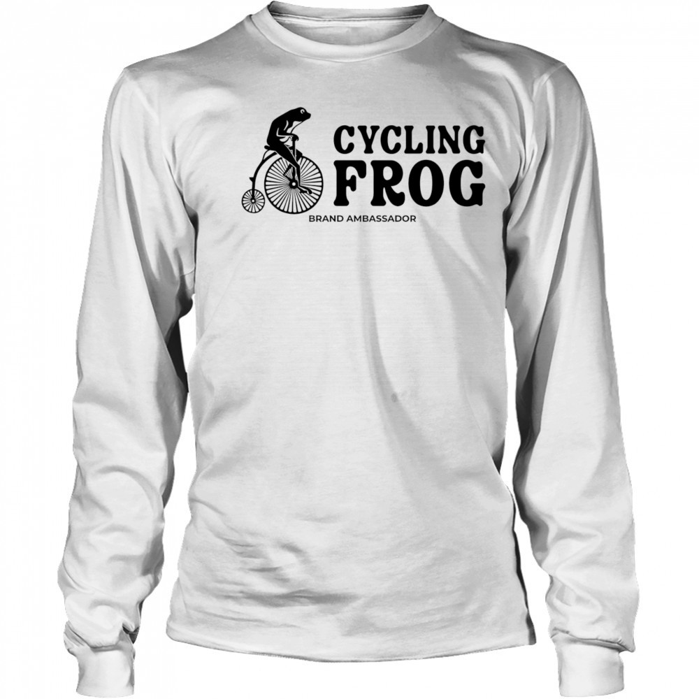 Cycling frog shirt Long Sleeved