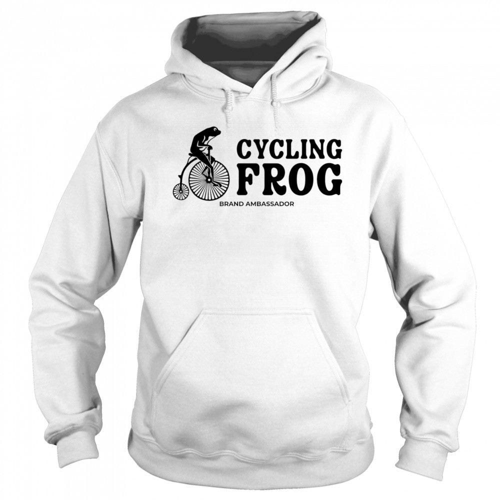 Cycling frog shirt Hoodie
