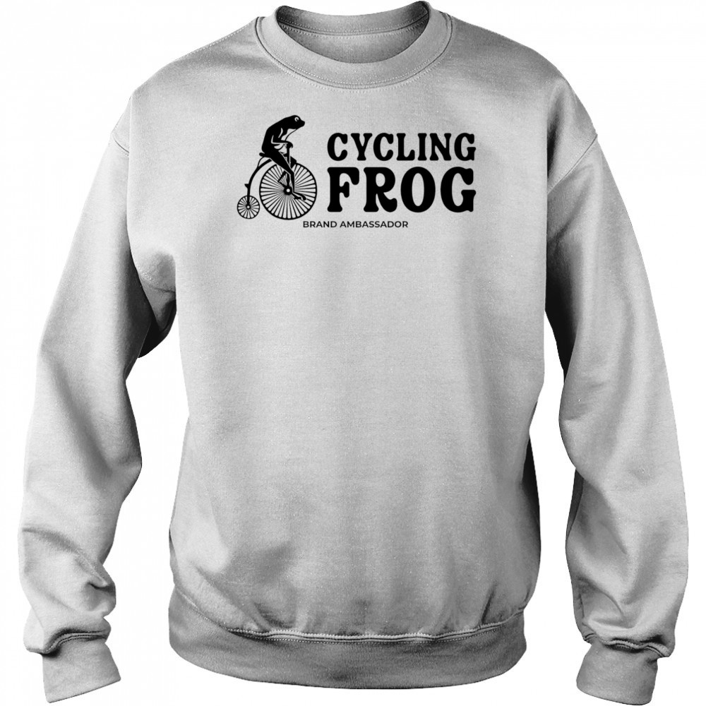 Cycling frog shirt Sweatshirt