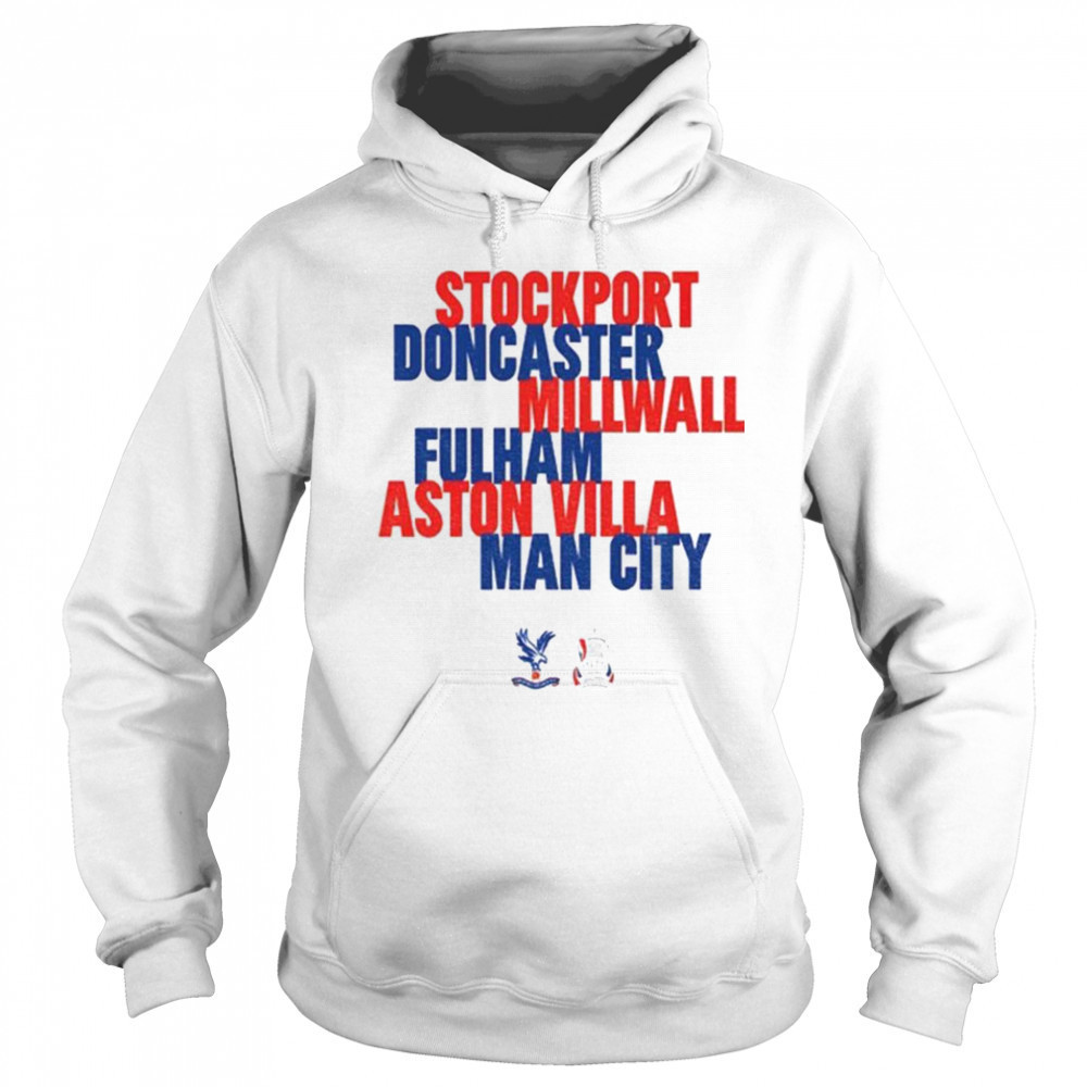 FA Cup Winners Crystal Palace Football Club players 24 25 shirt Hoodie