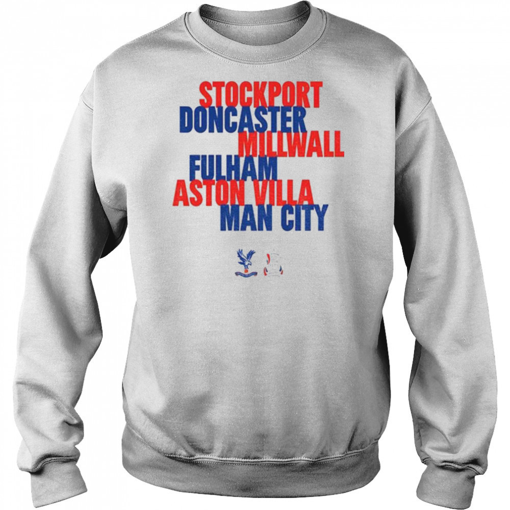 FA Cup Winners Crystal Palace Football Club players 24 25 shirt Sweatshirt