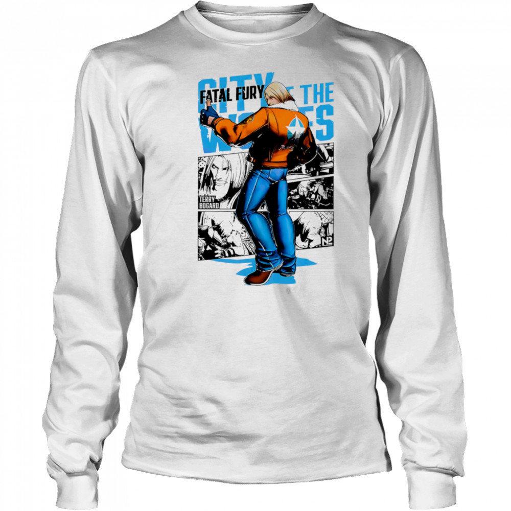 Fatal Fury City Of The Wolves shirt Long Sleeved