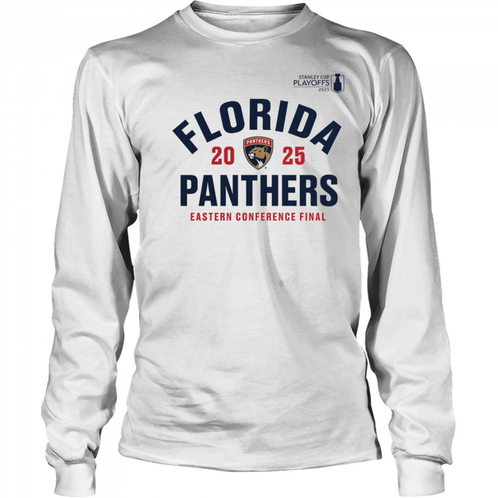 Florida Panthers 2025 Eastern Conference Final Contender shirt Long Sleeved