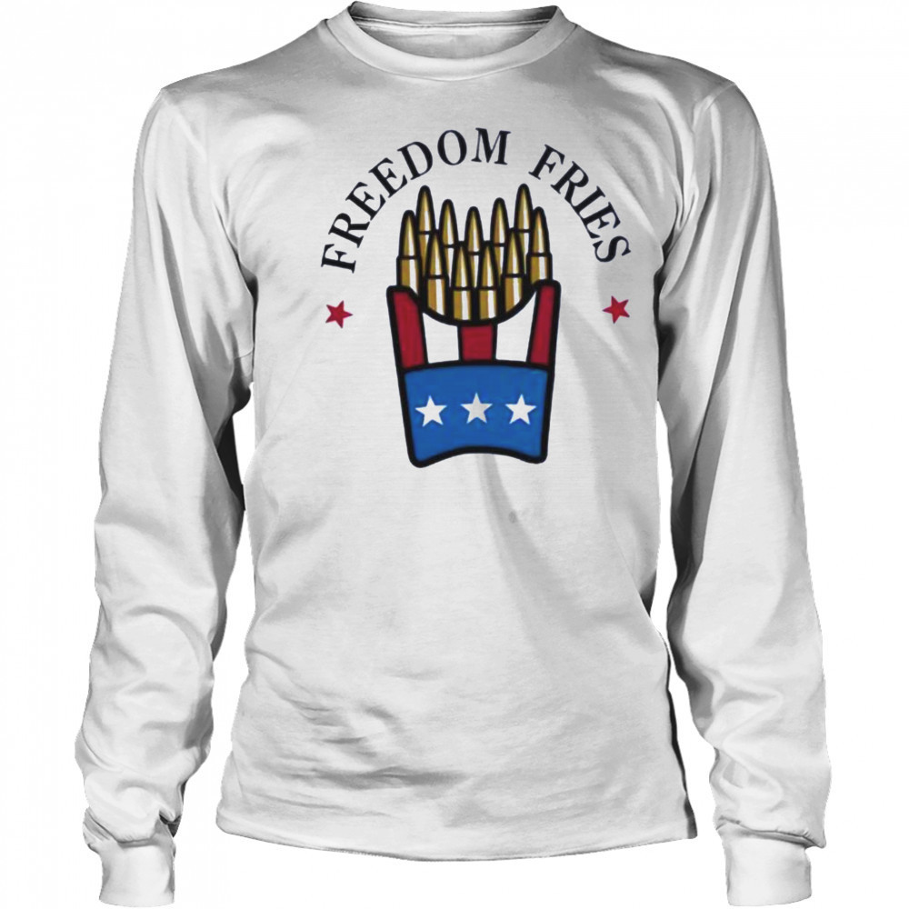 Freedom Fries 4th Of July shirt Long Sleeved