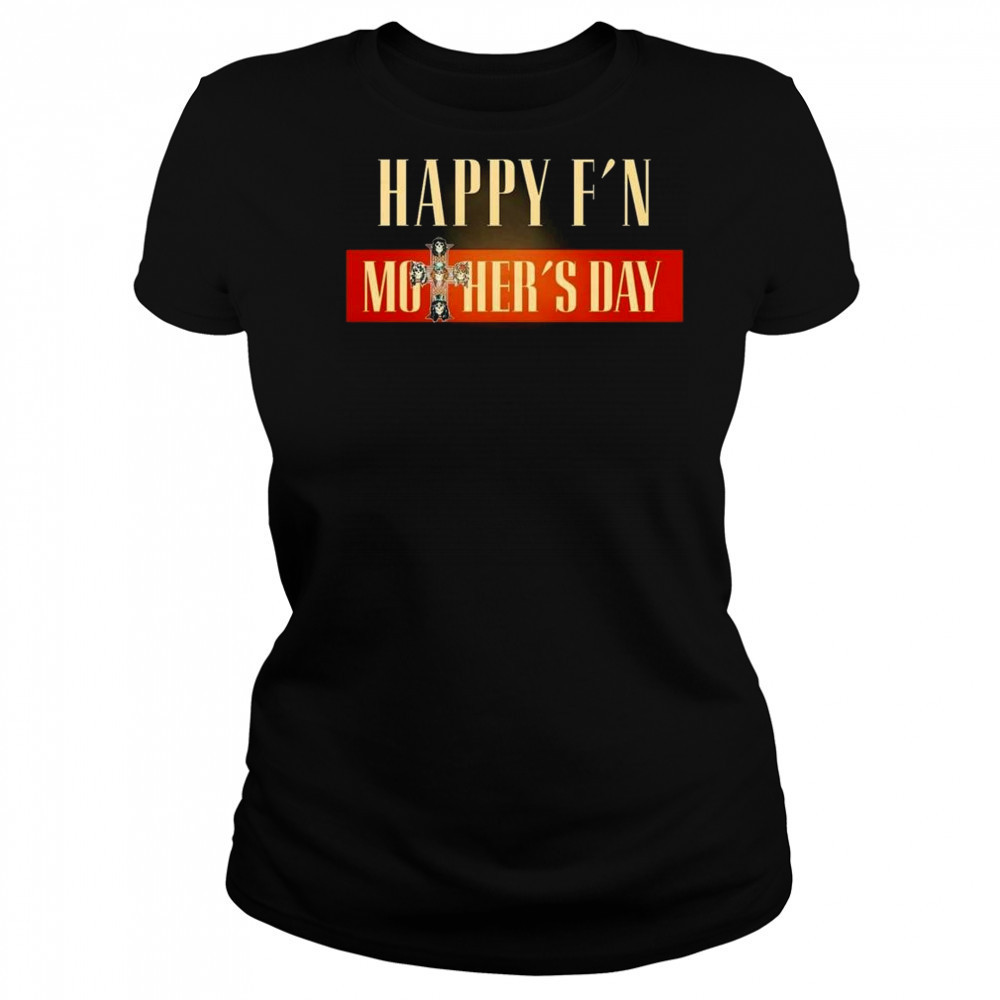 Guns n Roses Happy Mother’s Day 2025 Shirt Women's T-shirt