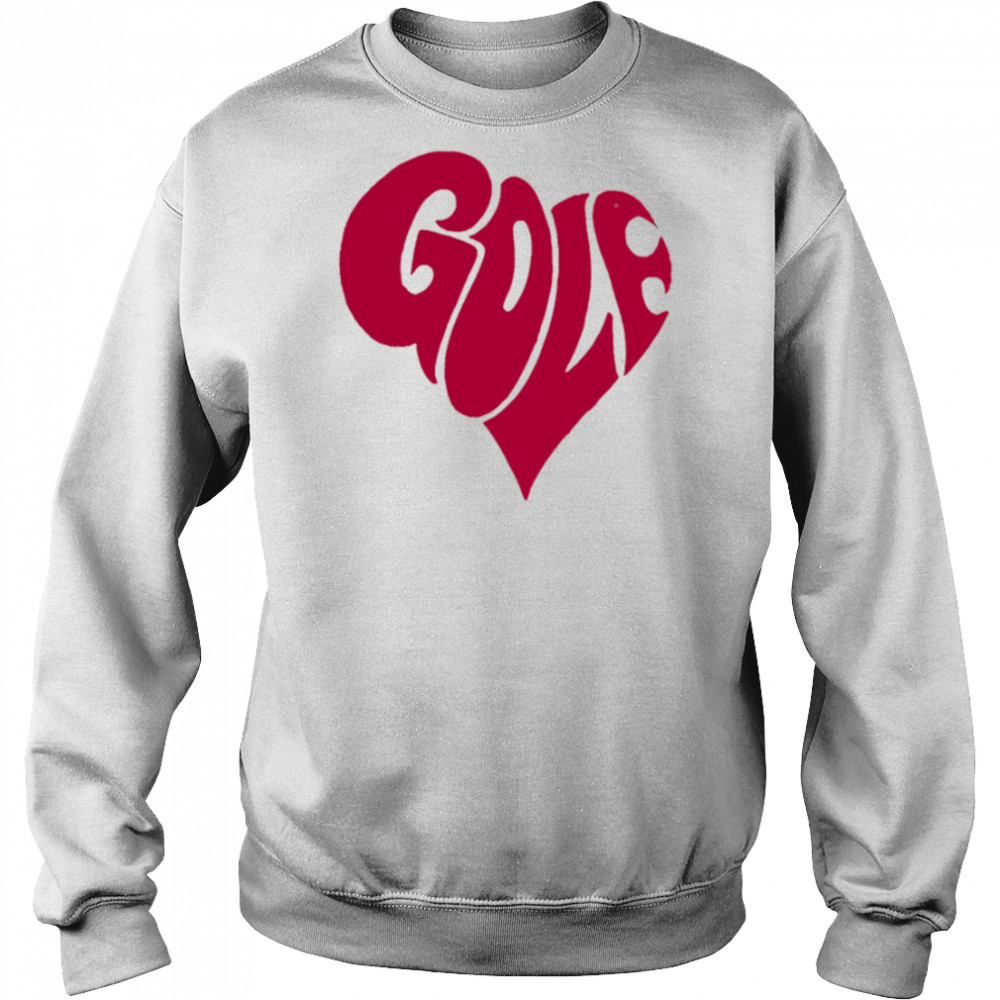 Heart Golf shirt Sweatshirt