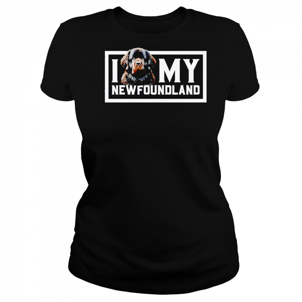 I Dog My Newfoundland shirt Women's T-shirt