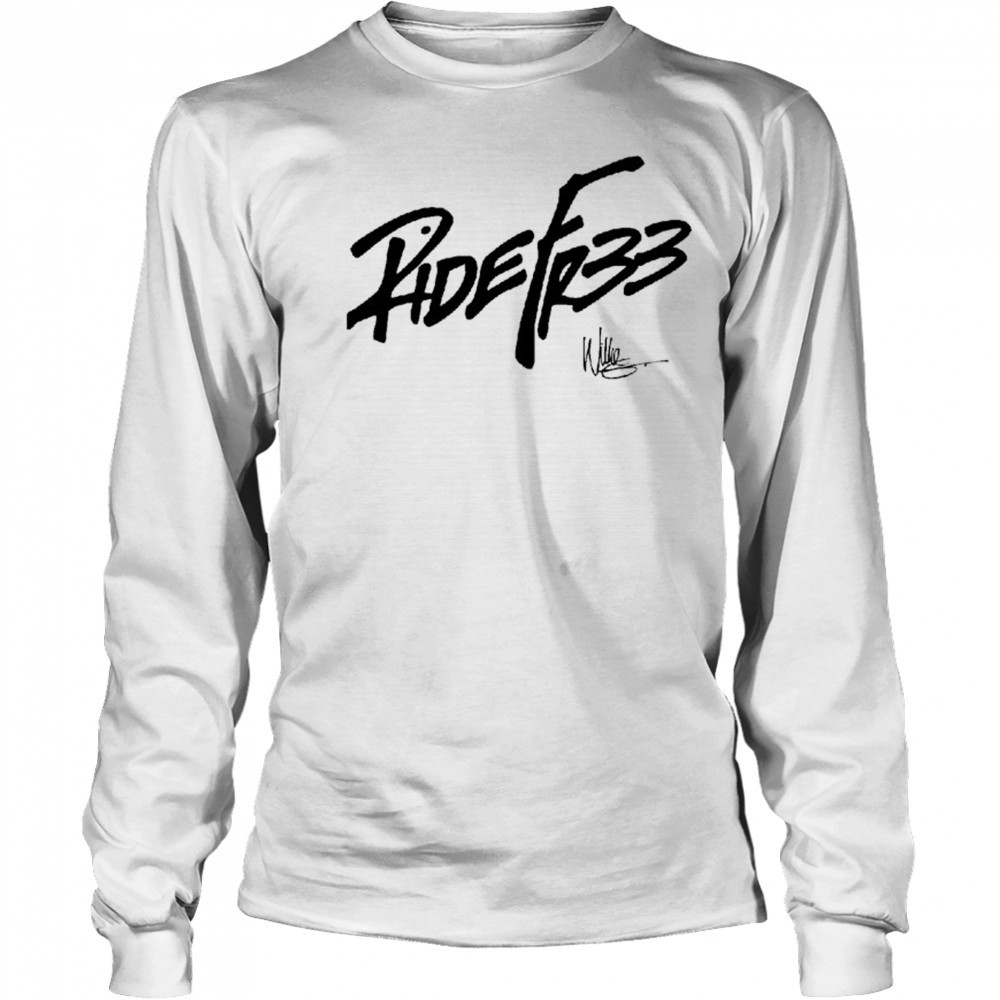 Kyle Wyman Ride Fr33 T-shirt Long Sleeved