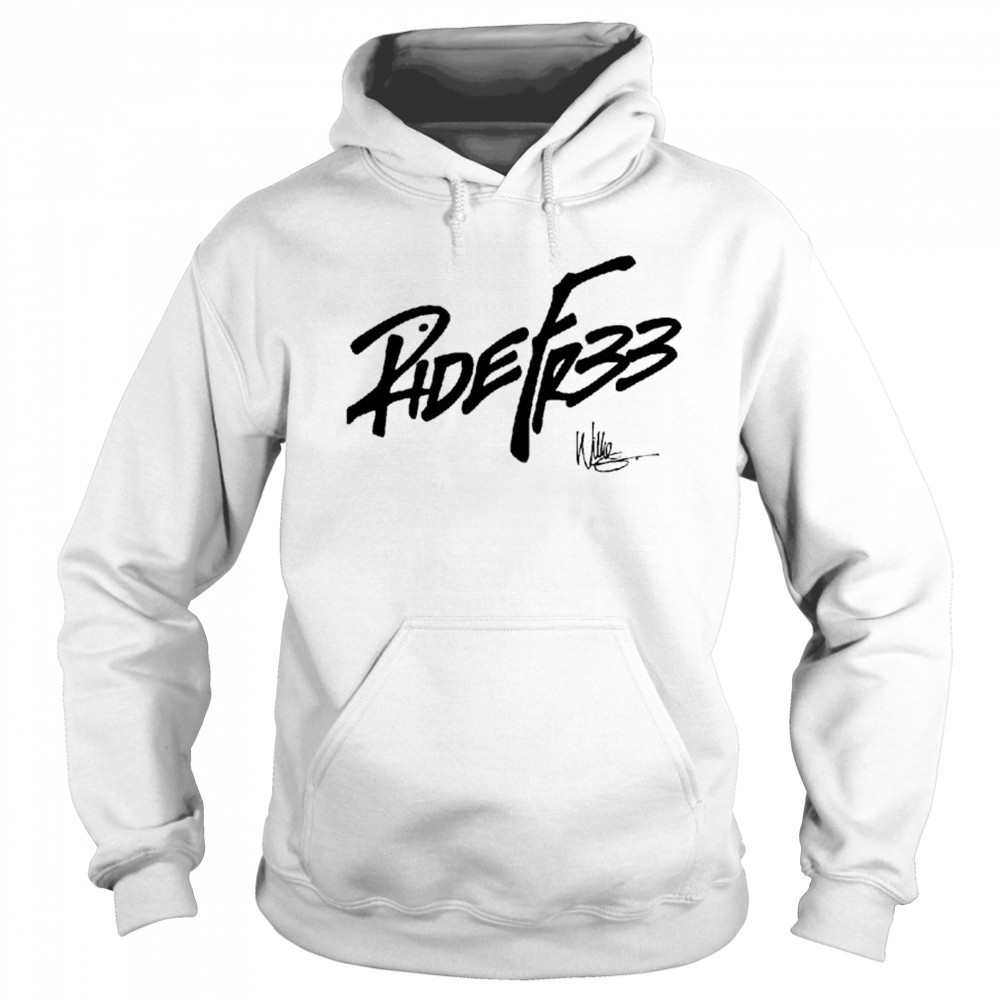 Kyle Wyman Ride Fr33 T-shirt Hoodie