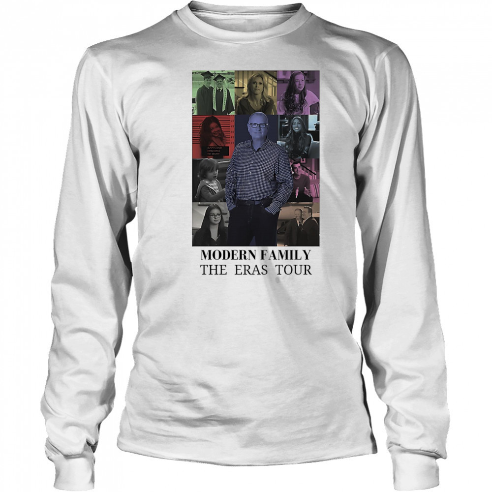 Modern family the eras tour shirt Long Sleeved