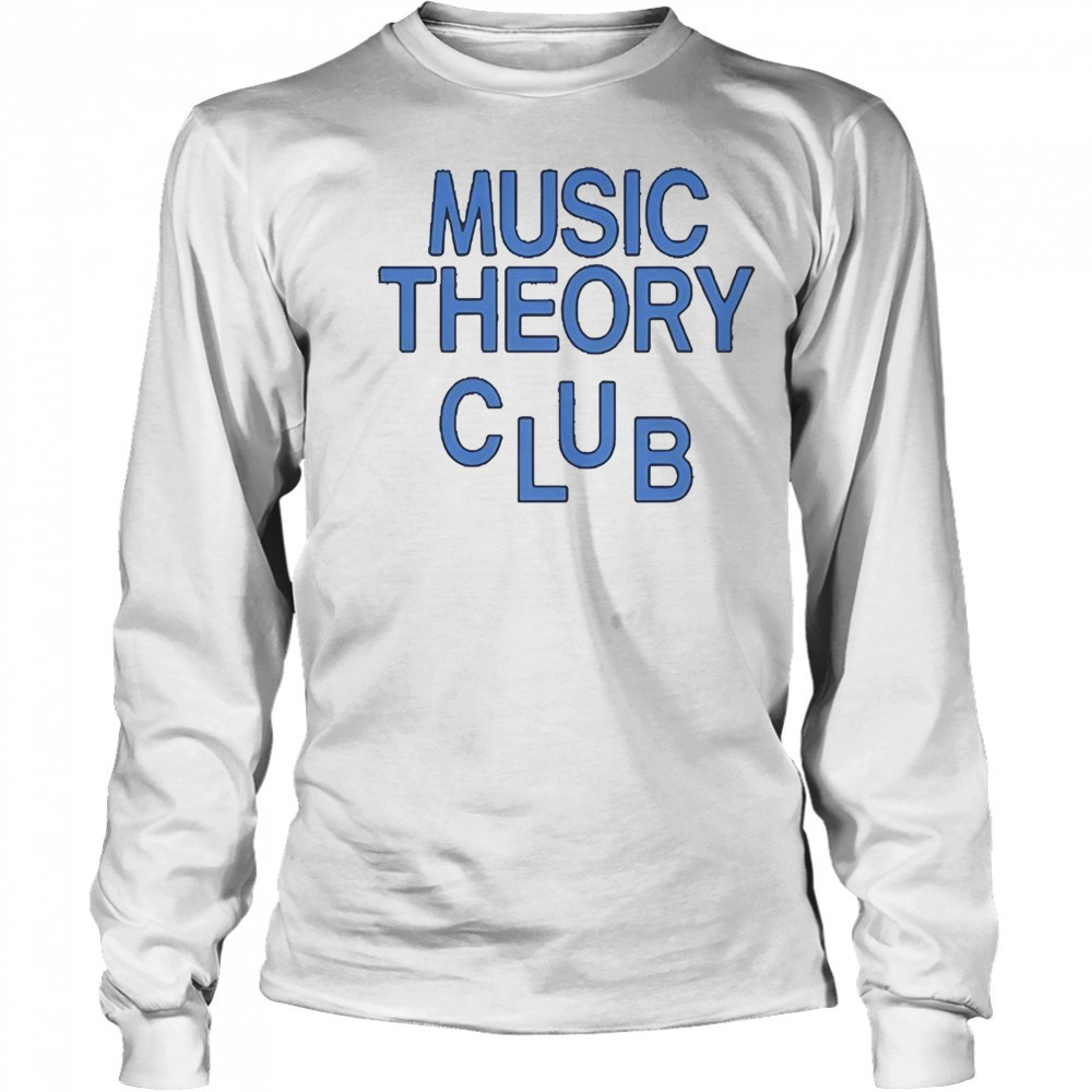 Music Theory Club T-Shirt Long Sleeved