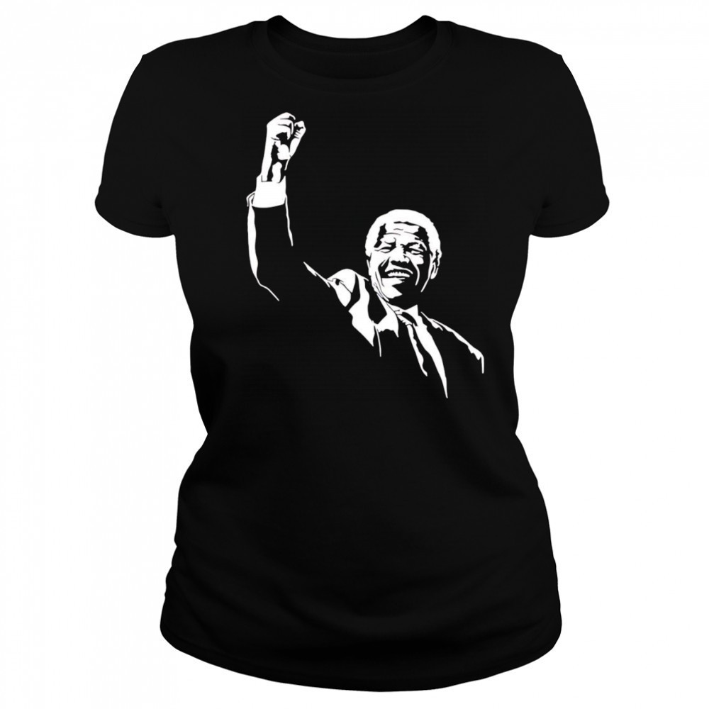 Nelson Mandela raise hand shirt Women's T-shirt